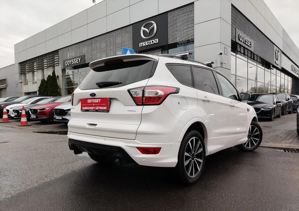 Ford Kuga cena 78900 przebieg: 137000, rok produkcji 2018 z Sierpc małe 211